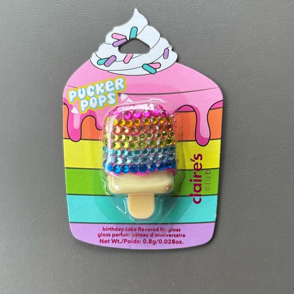 NWT, Claire's, Lip Gloss Set of 3 - Picture 3 of 5